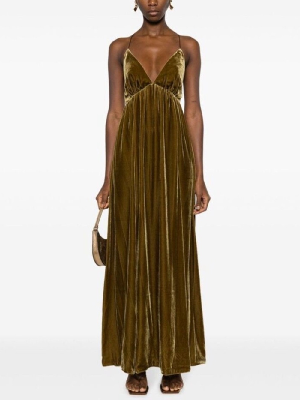 NWT Zimmerman Sensory Velvet Maxi Dress 3 - Picture 2 of 9